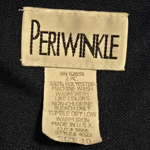 Periwinkle brand Blazer with lining Navy Blue Size 10 - Picture 8 of 8